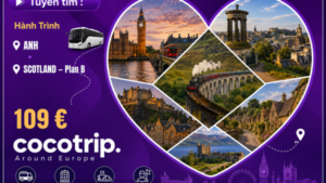 Tuyến tím : ANH • SCOTLAND – Plan B